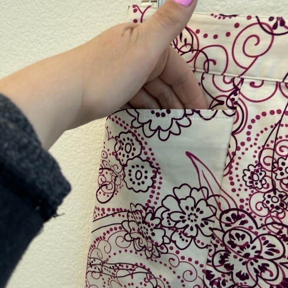 Lady Hagen White Pink Floral Golf Skort
Front Back Pockets Side Zip Size 12 - Picture 6 of 13